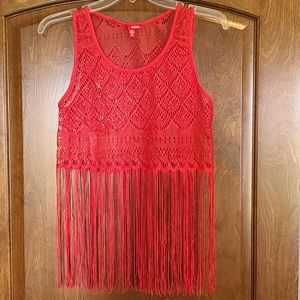Fringe Tank Top